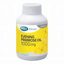 Everning Primrose Oil Capsules 1000mg Mega 30's - Hospitech and Pharma Limited