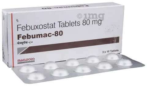 Febumac 80mg 28's - Hospitech and Pharma Limited