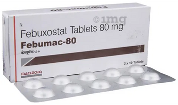 Febumac 80mg 28's - Hospitech and Pharma Limited