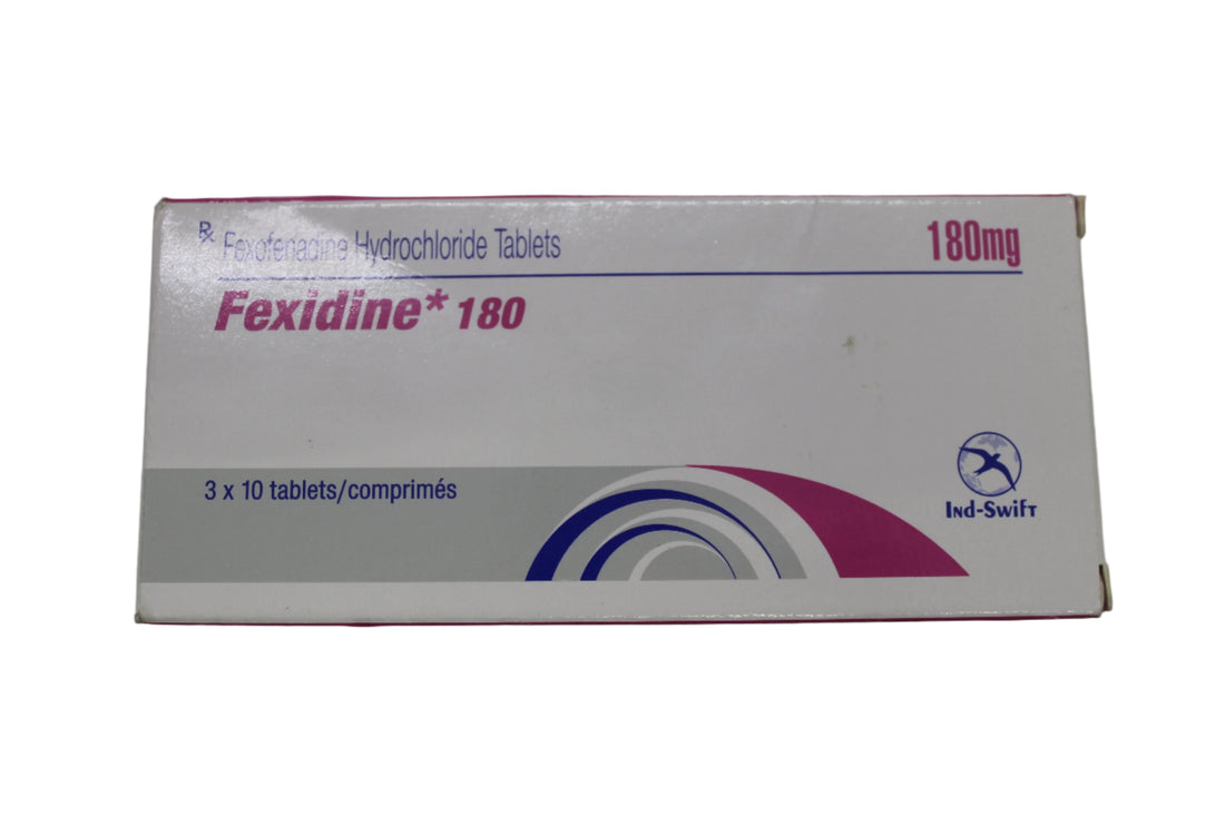 Fexofenadine 180mg -Fexidine - Hospitech and Pharma Limited