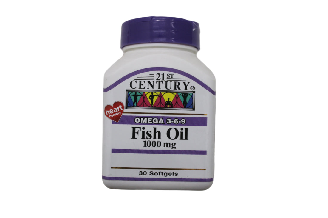 Fish Oil 1000mg 30's - Hospitech and Pharma Limited