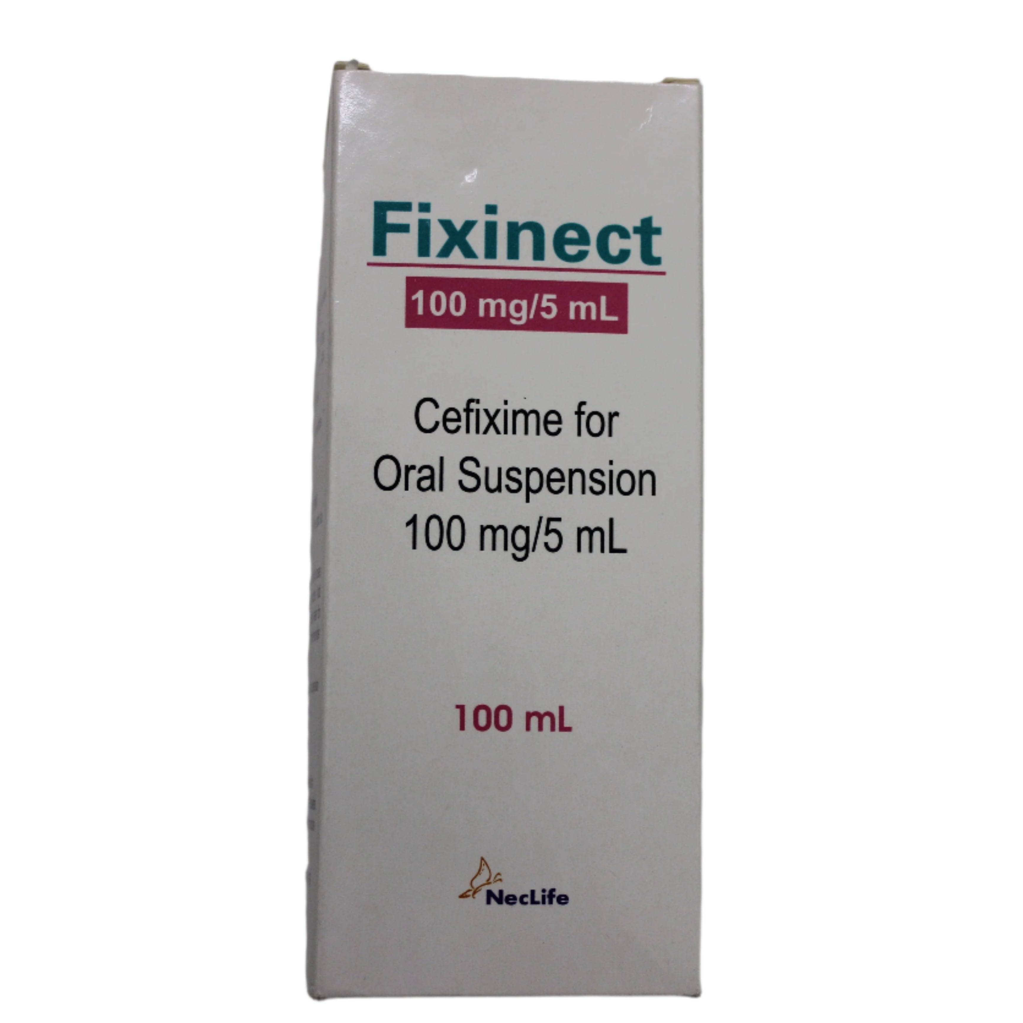 Cefixime Oral Susp 100mg/5ml -Fixinect