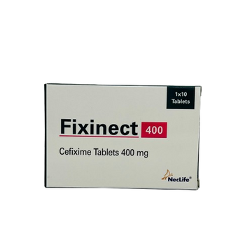 Cefixime 400mg tablets  -Fixinect 400mg - Hospitech and Pharma Limited