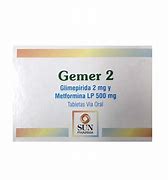 Glimepiride 2mg and Metformin 500mg -Gemer 2 - Hospitech and Pharma Limited