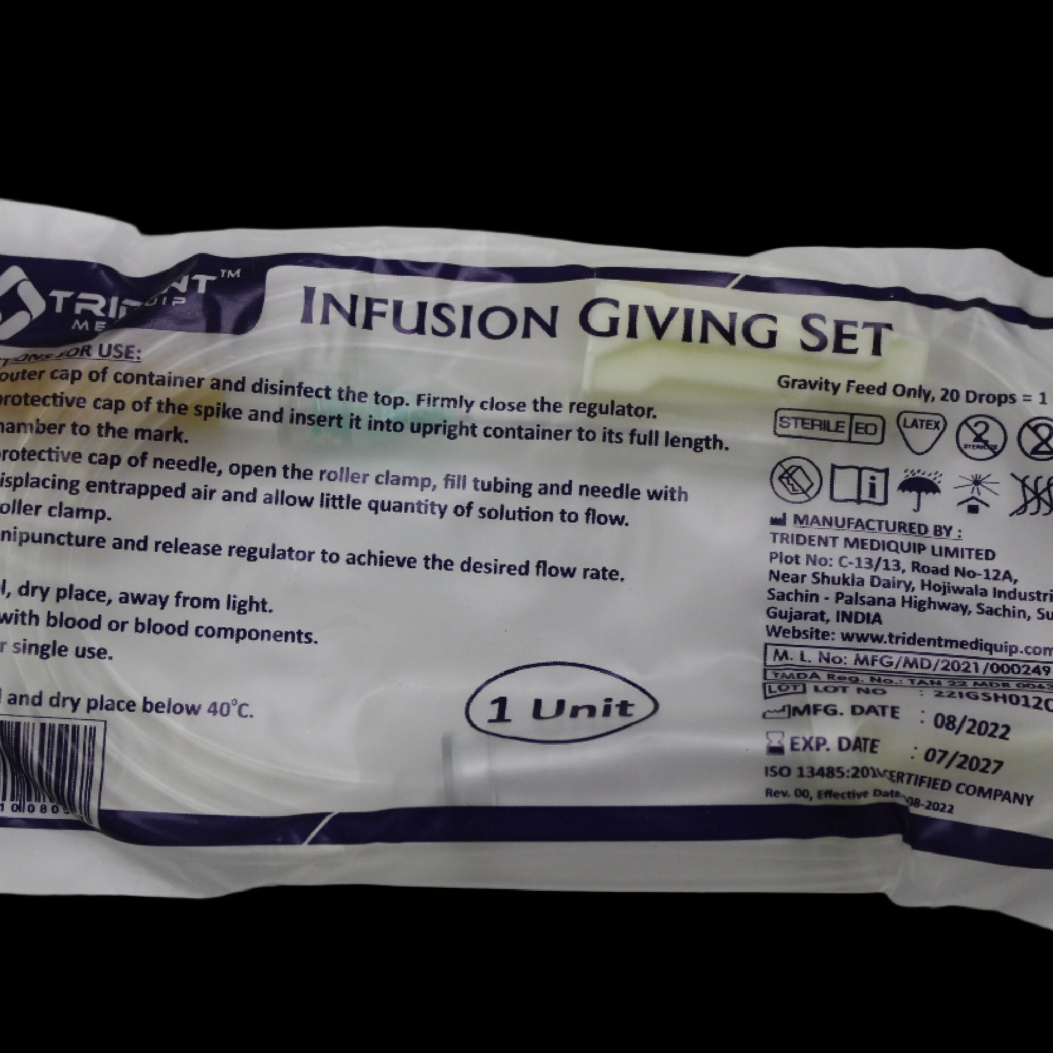 Giving Set - Hospitech and Pharma Limited