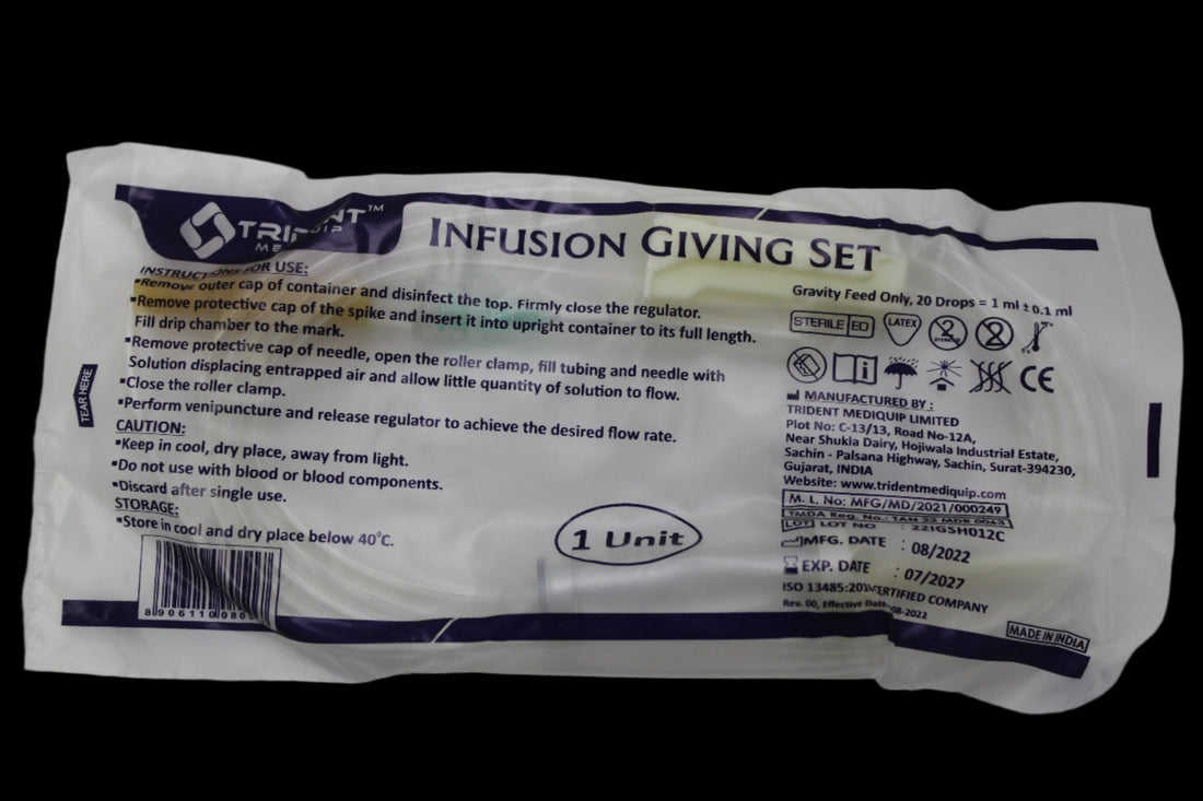 Giving Set - Hospitech and Pharma Limited