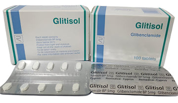 Glibenclamide 5mg - Glitisol - Hospitech and Pharma Limited