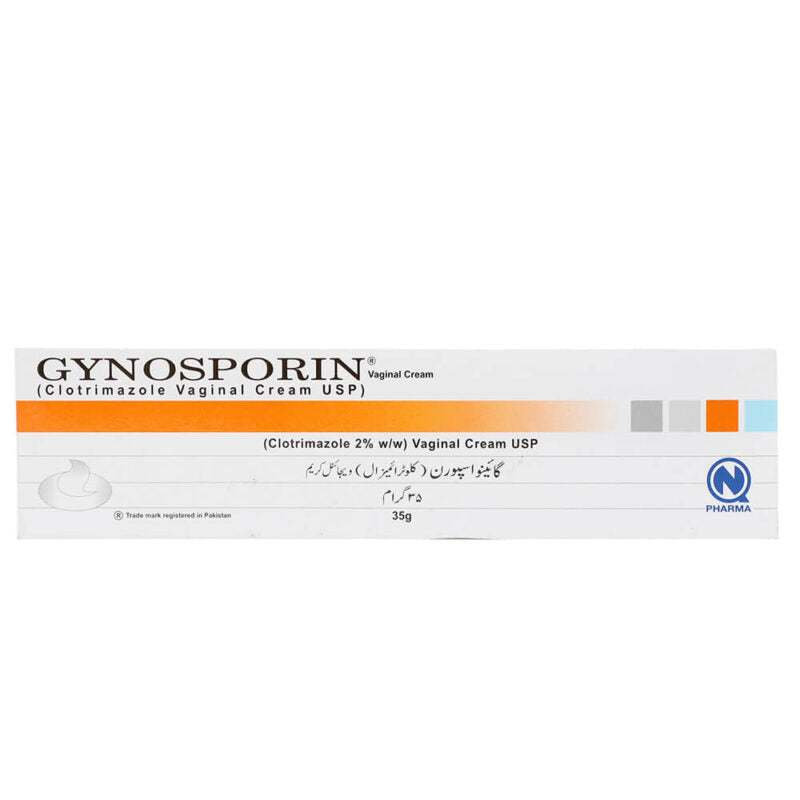 Clotrimazole vaginal cream - Gynosporin 35g - Hospitech and Pharma Limited