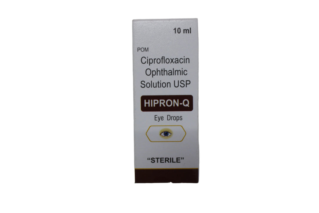 Ciprofloxacin eye drops - Hipron-Q - Hospitech and Pharma Limited