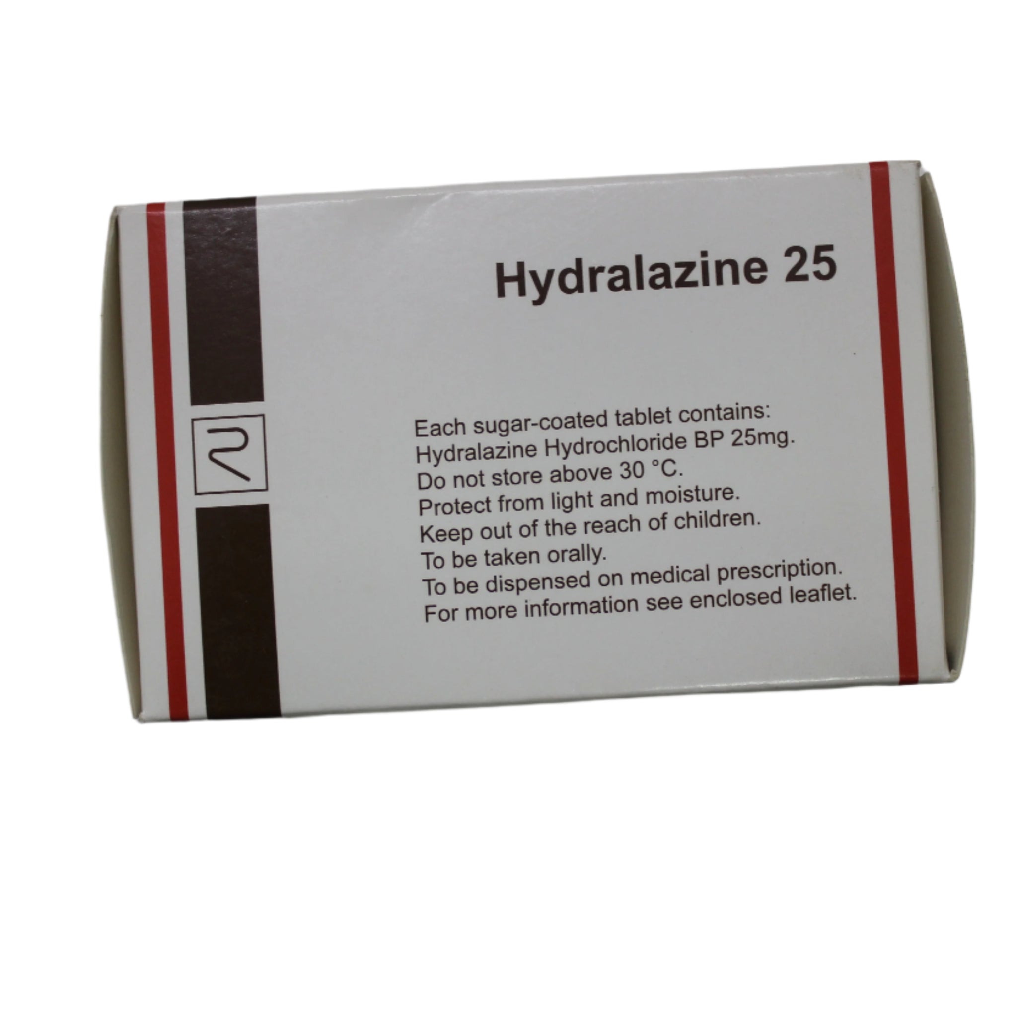 Hydralazine Tablets 25mg - Hospitech and Pharma Limited