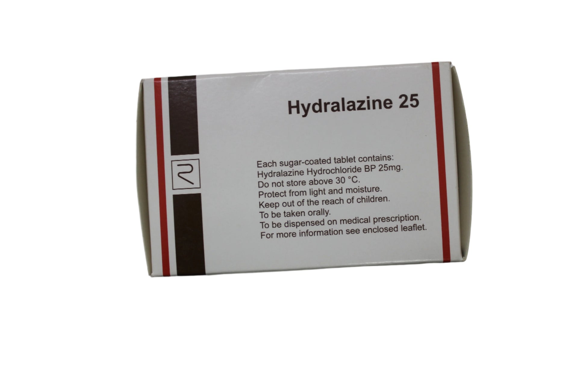 Hydralazine Tablets 25mg - Hospitech and Pharma Limited