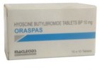 Hyoscine Tabs - Oraspas 100's - Hospitech and Pharma Limited