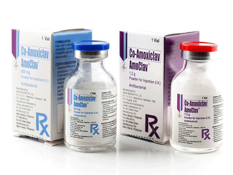 Inj Amox & Clav 1.2mg -Clival - Hospitech and Pharma Limited