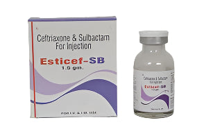 Inj Ceftrioxone+Sulbactum 1.5mg - Hospitech and Pharma Limited