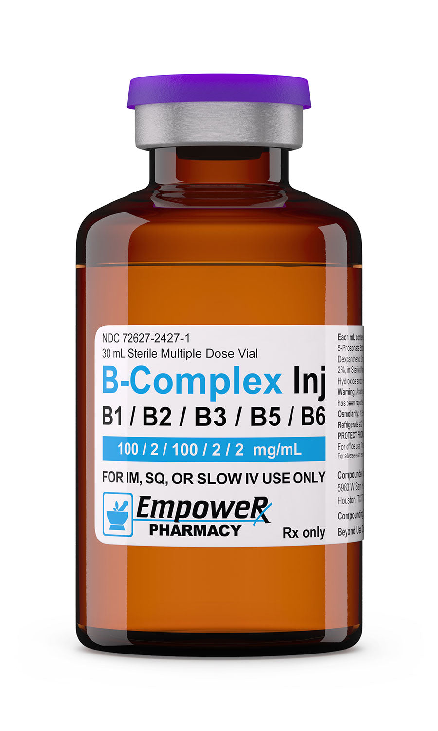 Inj Vitamin B Complex - Hospitech and Pharma Limited