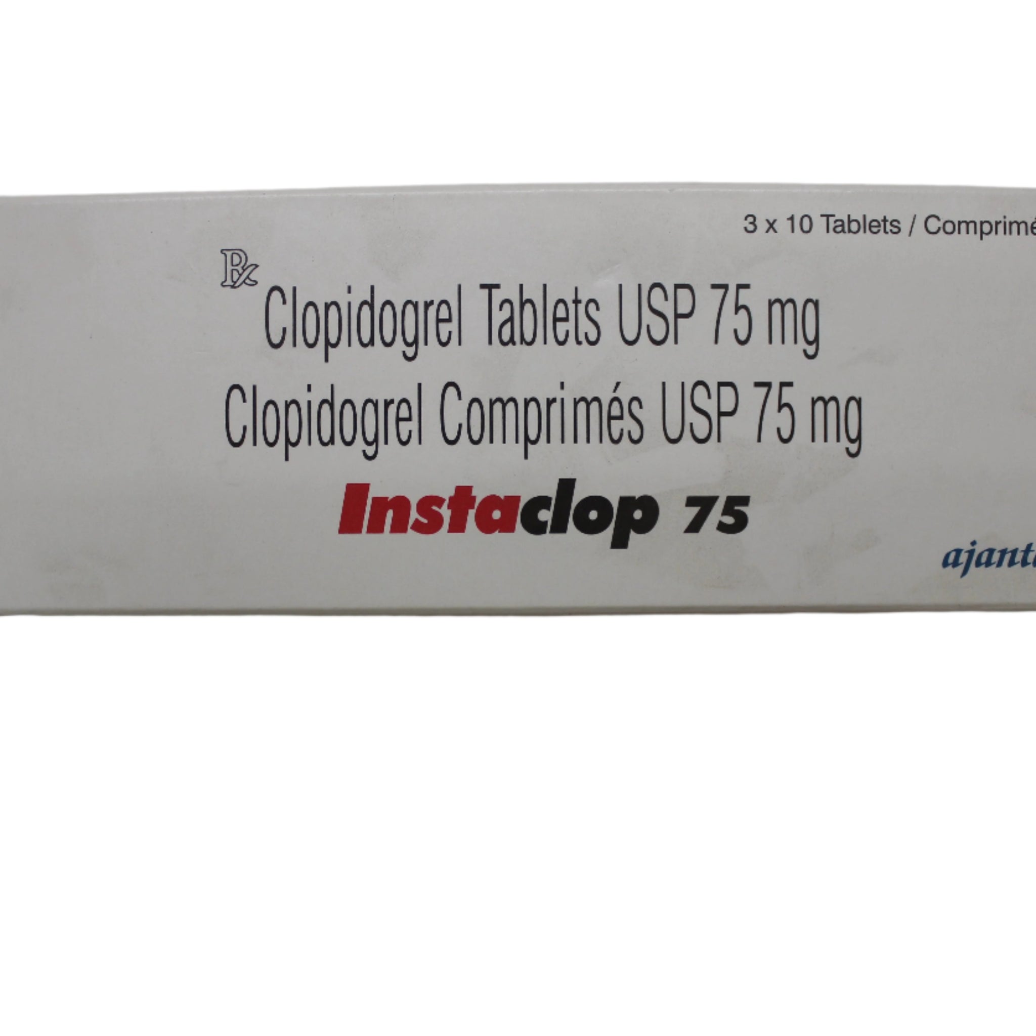 Clopidogrel 75mg - Instaclop - Hospitech and Pharma Limited