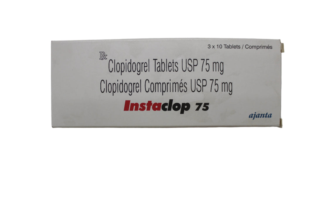 Clopidogrel 75mg - Instaclop - Hospitech and Pharma Limited