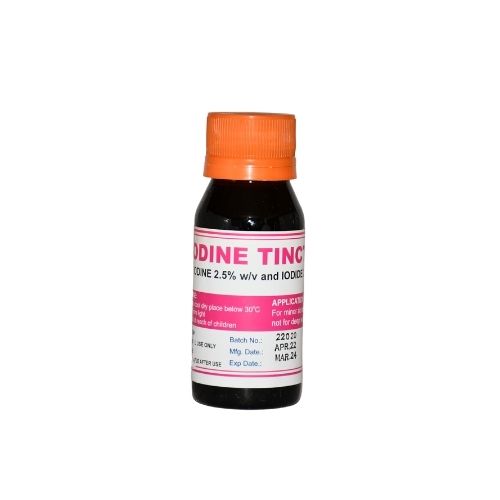 Iodine Tincture 50ml - Hospitech and Pharma Limited