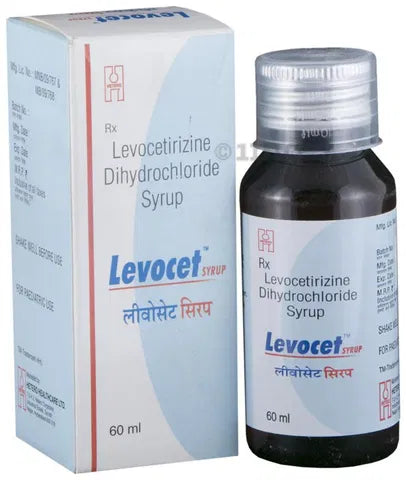 Levocetrizine Syrup 60ml - Hospitech and Pharma Limited