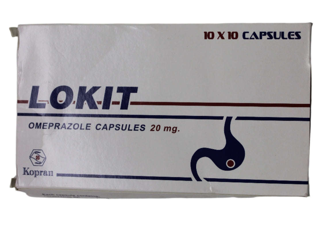Omeprazole capsules -Lokit - Hospitech and Pharma Limited