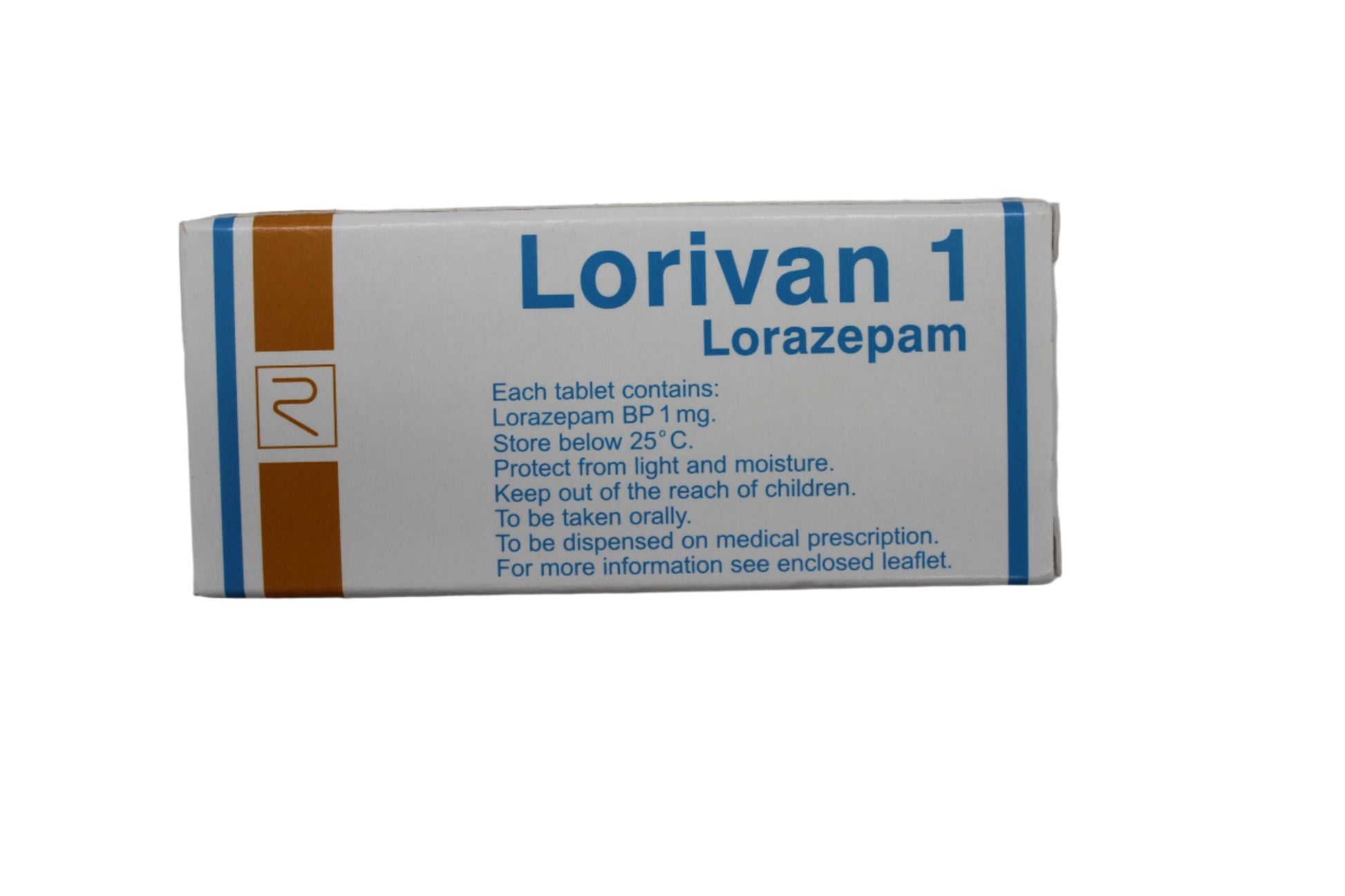 Lorazepam 1mg - Lorivan 1 - Hospitech and Pharma Limited