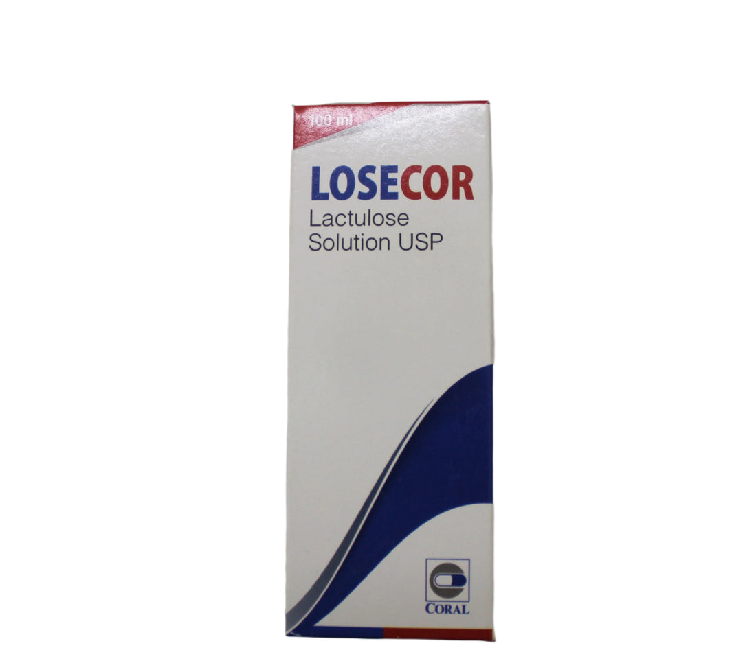 Lactulose Syrup -Losecor - Hospitech and Pharma Limited