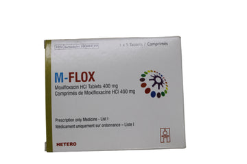 Moxfloxacin Tabs -M Flox - Hospitech and Pharma Limited