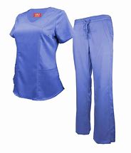 Medical Scrubs Light Blue -x Large