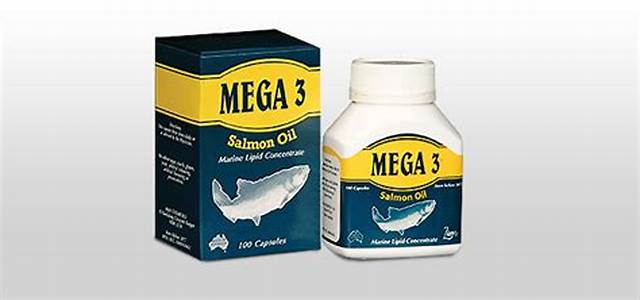 Mega 3 salmon oil capsules 30s