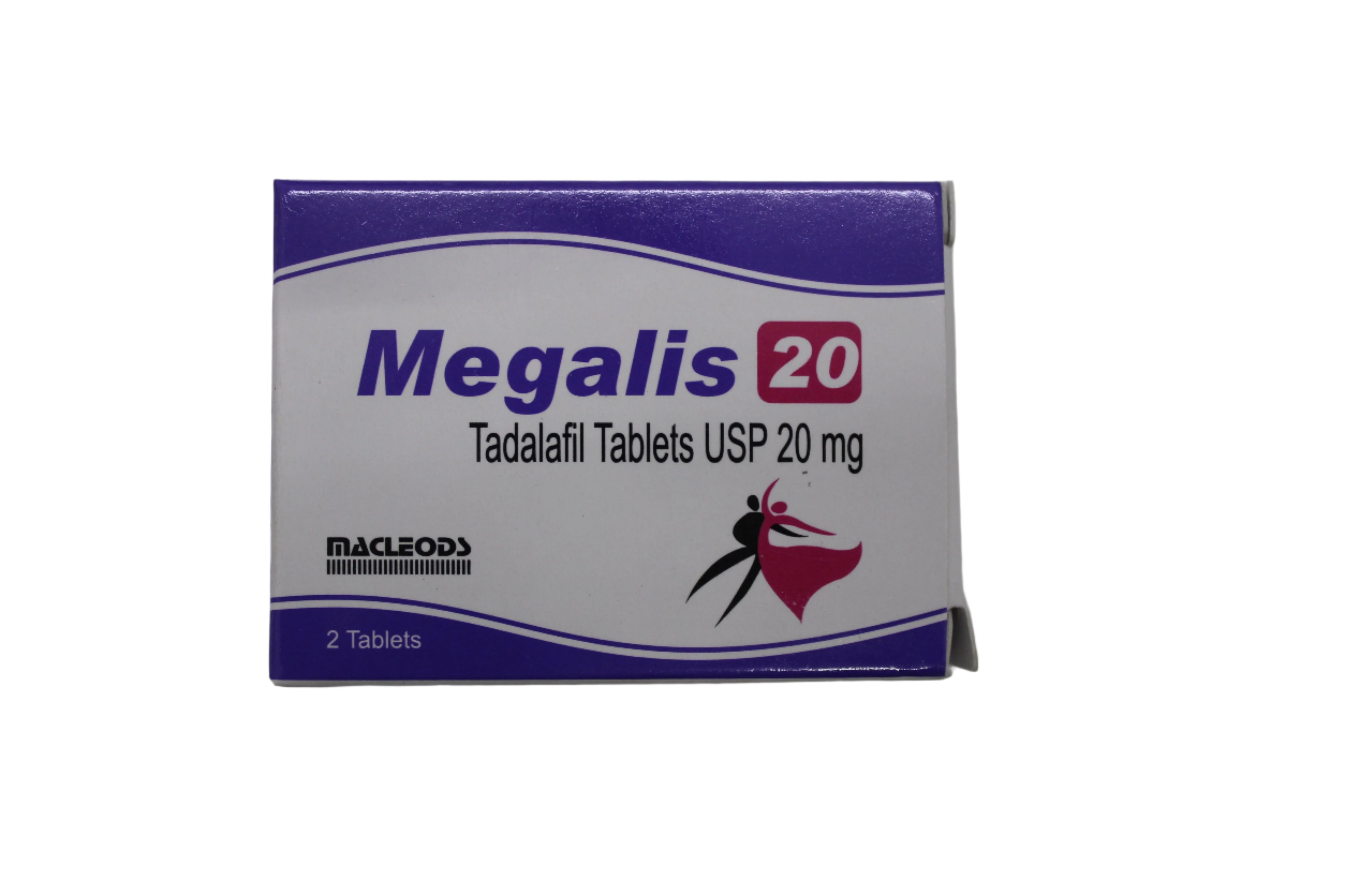 Tadalafil 20mg -Megalis 2's