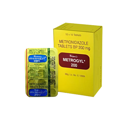 Metronidazole 200mg sugarcoated tablets - Metrogyl - Hospitech and Pharma Limited