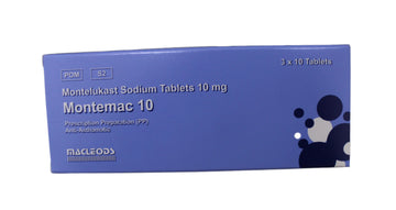 Montelukast 10 mg - Montemac 30's - Hospitech and Pharma Limited
