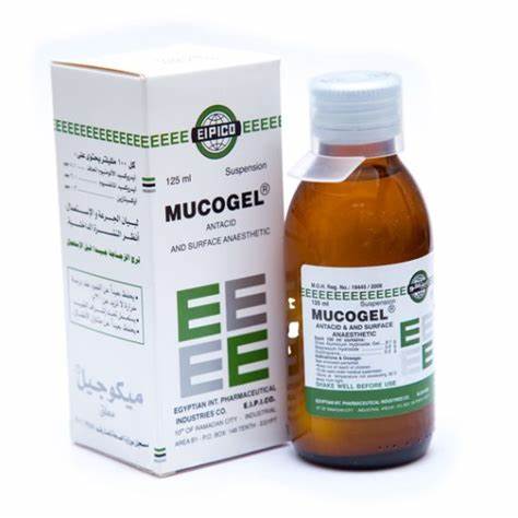Mucogel antacid suspension - Hospitech and Pharma Limited
