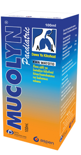Mucolyn Paediatric cough syrup - Hospitech and Pharma Limited