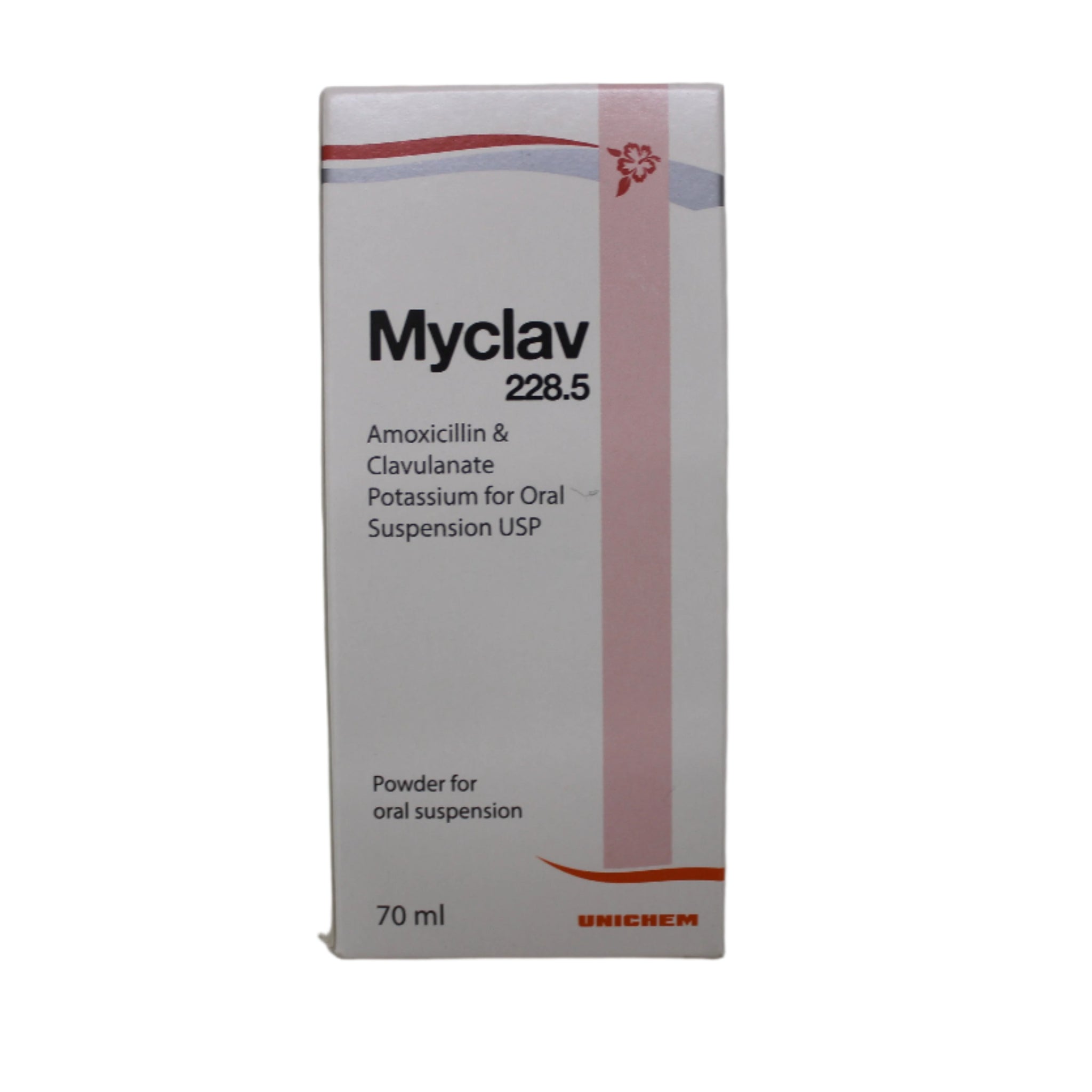 Amoxyclav 228mg suspension -Myclav - Hospitech and Pharma Limited