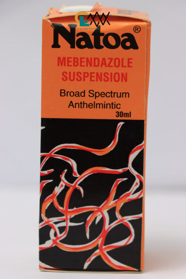 Mebendazole suspension - Natoa - Hospitech and Pharma Limited