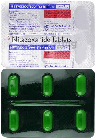Netazox Tab 500mg - Hospitech and Pharma Limited