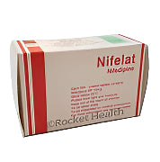 Nifedipine 20mg - Nifelat R 100's - Hospitech and Pharma Limited
