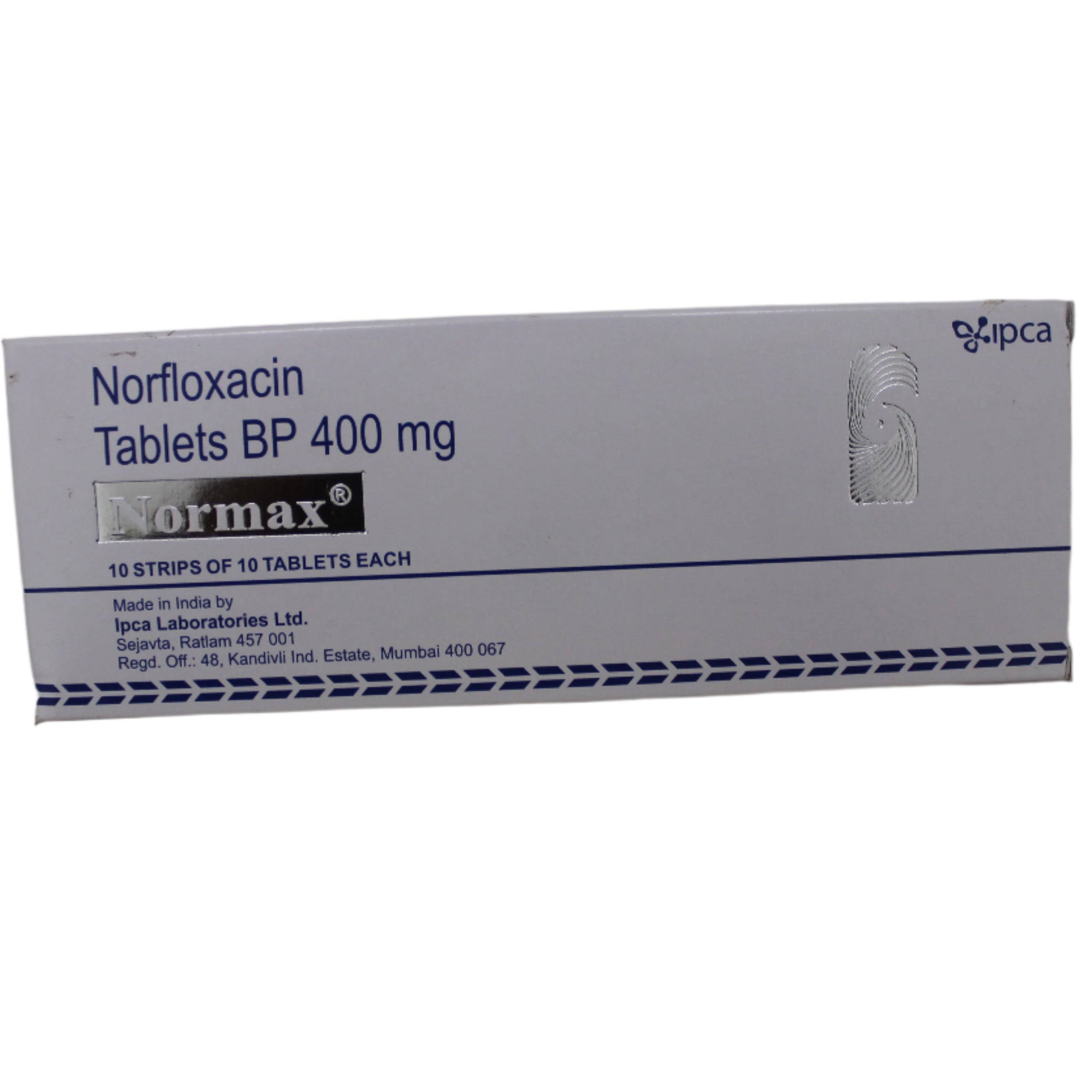 Norfloxacin 10's - Hospitech and Pharma Limited