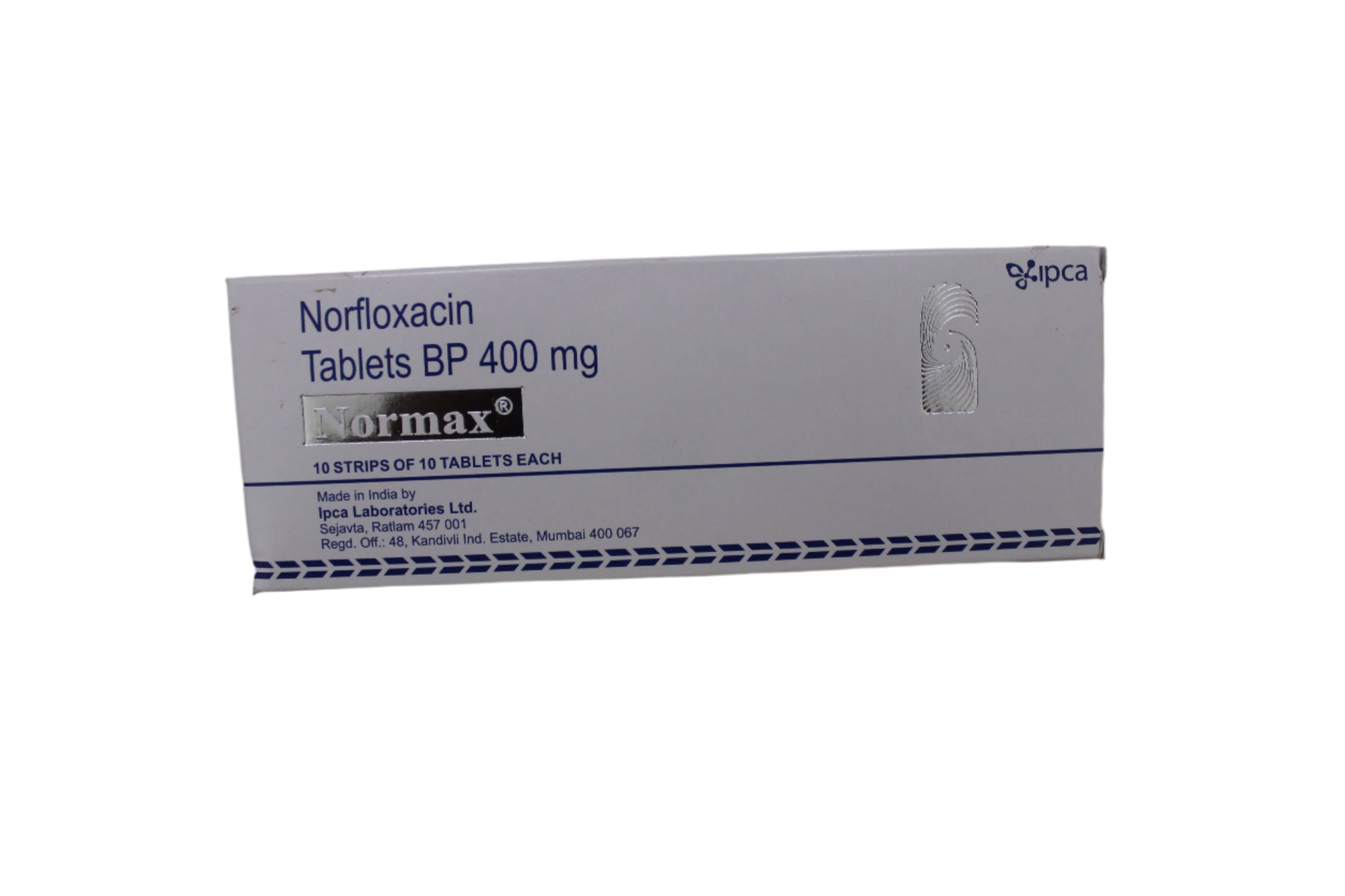 Norfloxacin 10's - Hospitech and Pharma Limited