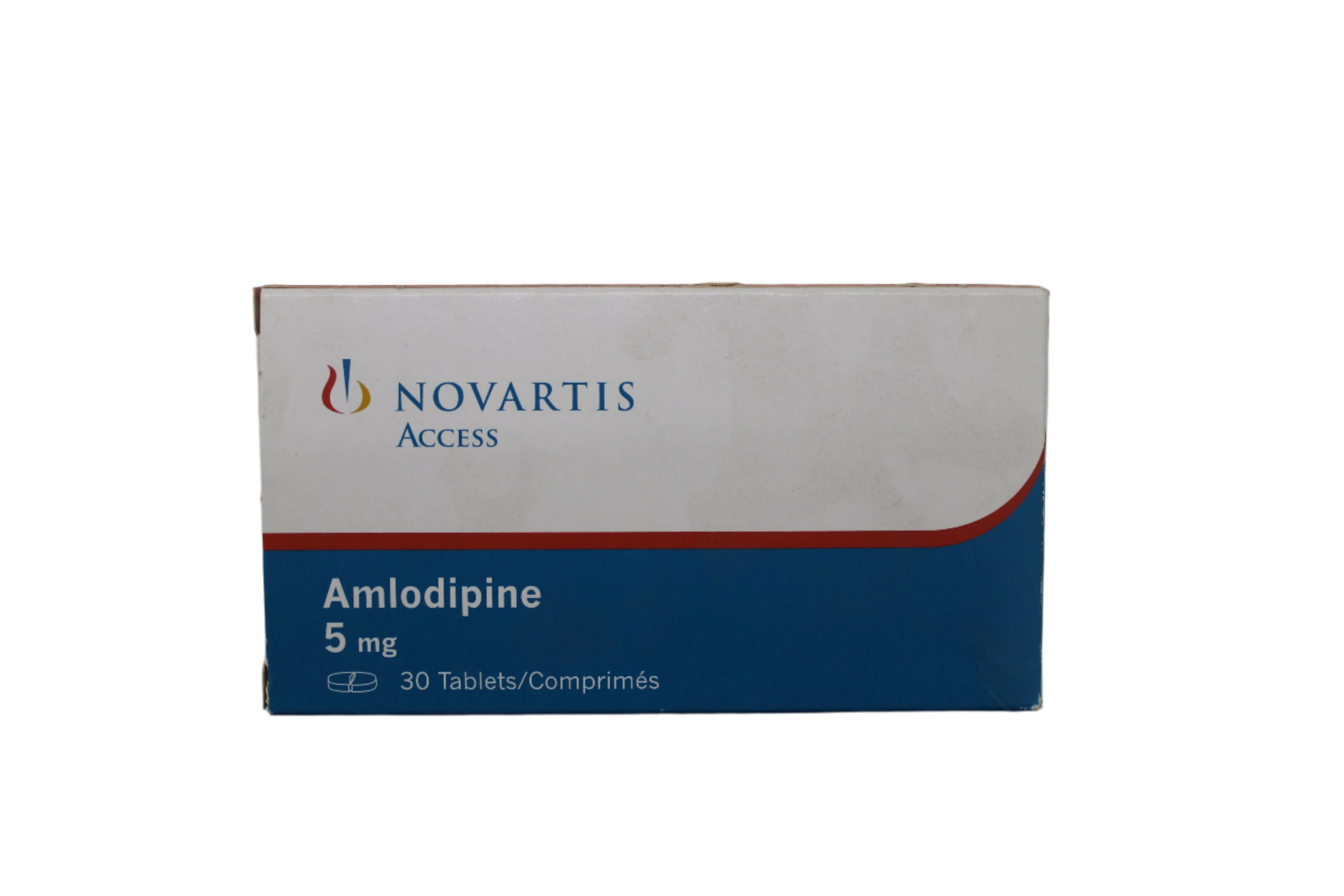 Amlodipine 5mg - Novartis 30's