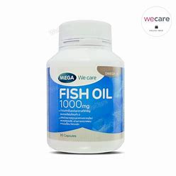Mega 3 salmon oil capsules