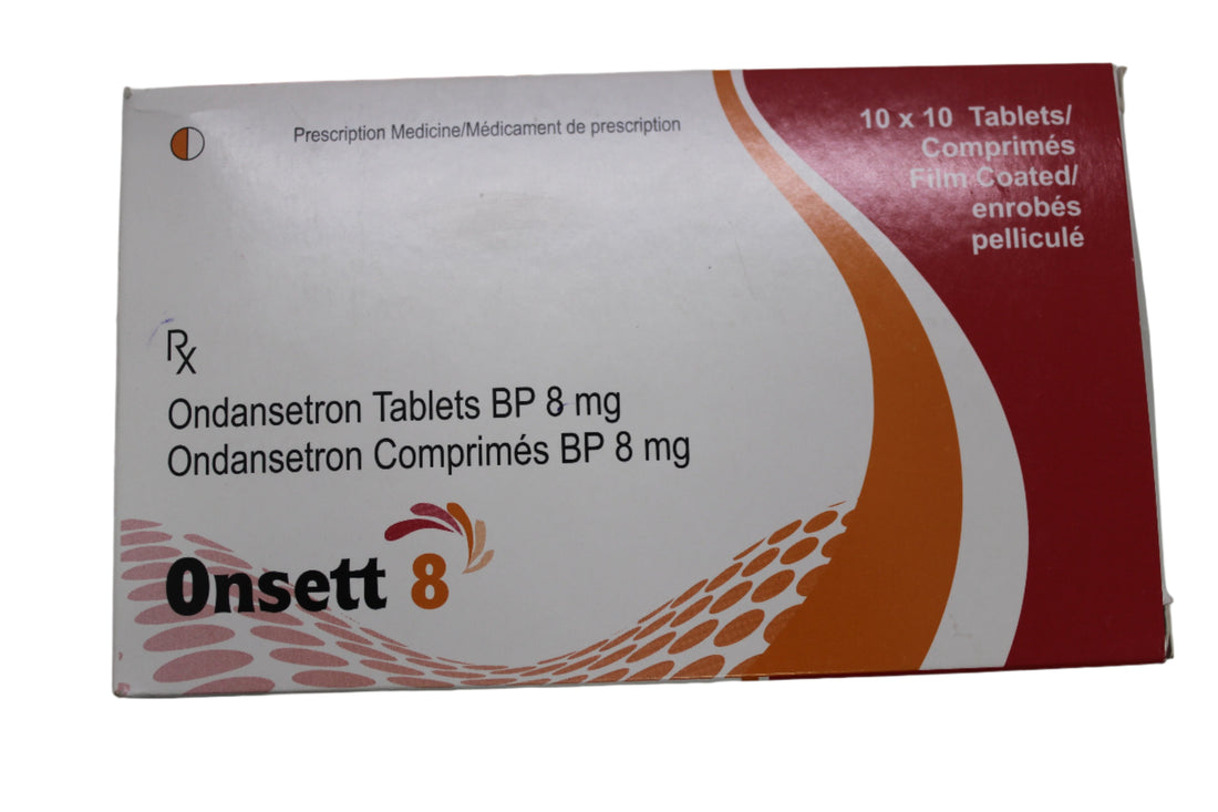 Ondansetron 8mg Tablets -Onset 10's - Hospitech and Pharma Limited