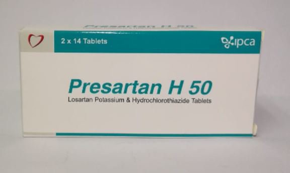 Presartan H 50 - Hospitech and Pharma Limited