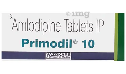 Amlodipine - Primodil 10