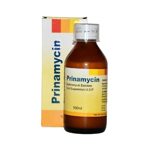 Erythromycin Syrup-Prinamycin - Hospitech and Pharma Limited
