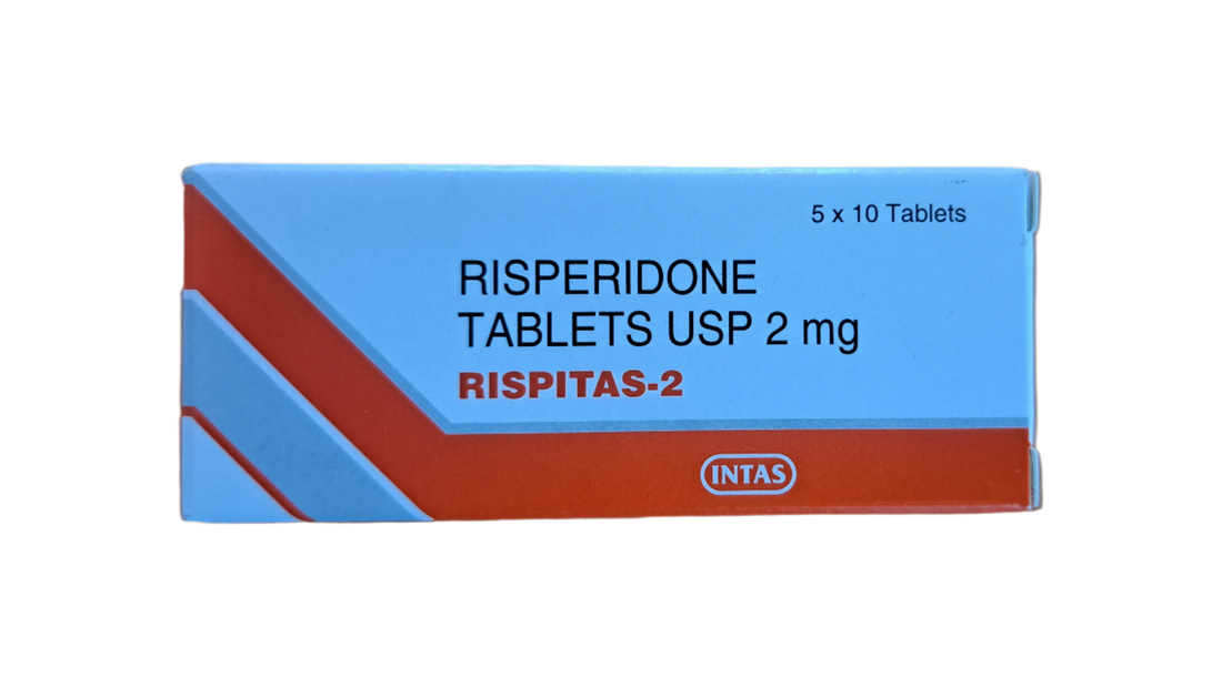 Risperidone Tablets 2mg - Rispitas-2 50's - Hospitech and Pharma Limited