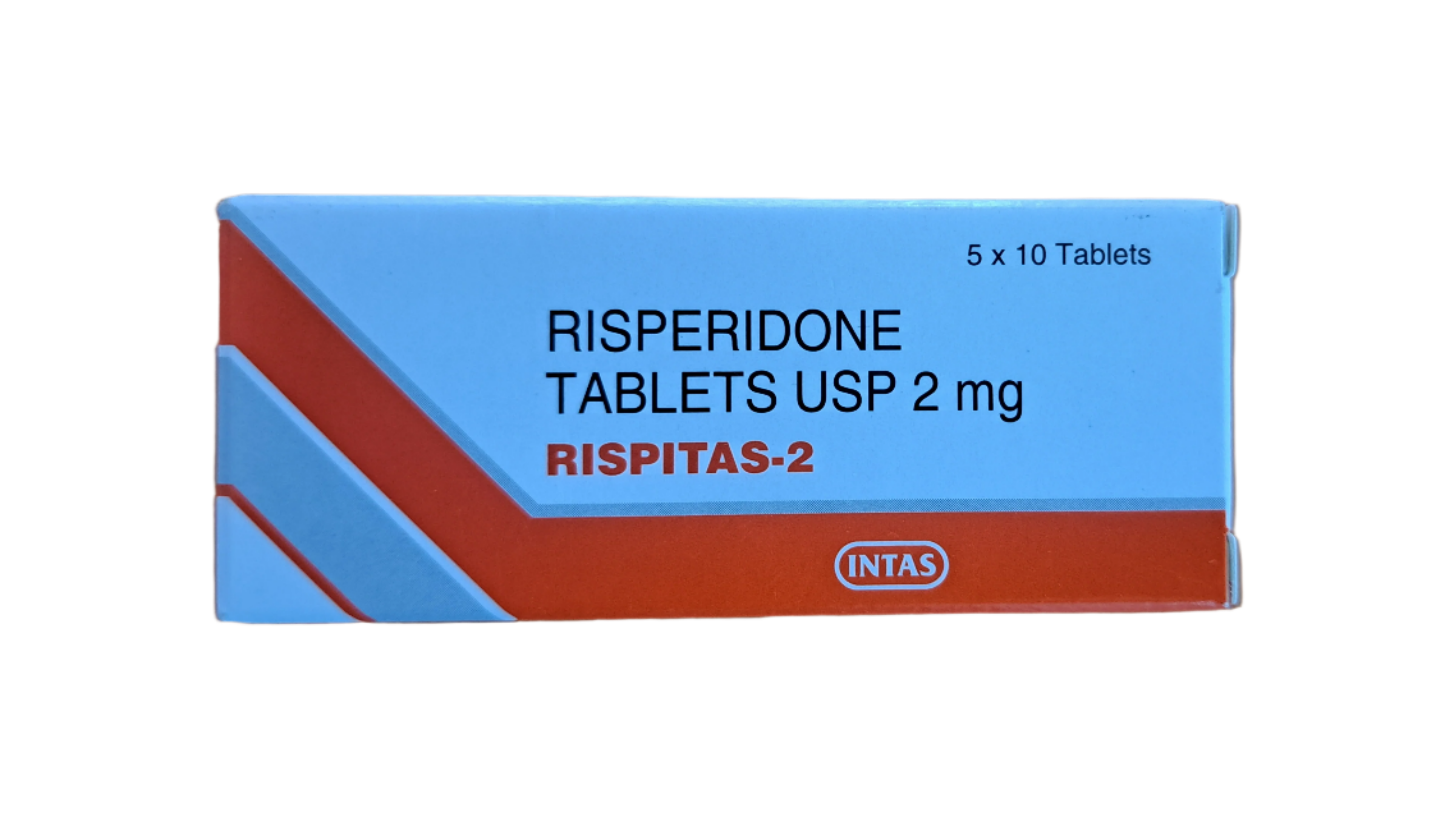 Risperidone Tablets 2mg - Rispitas-2 50's