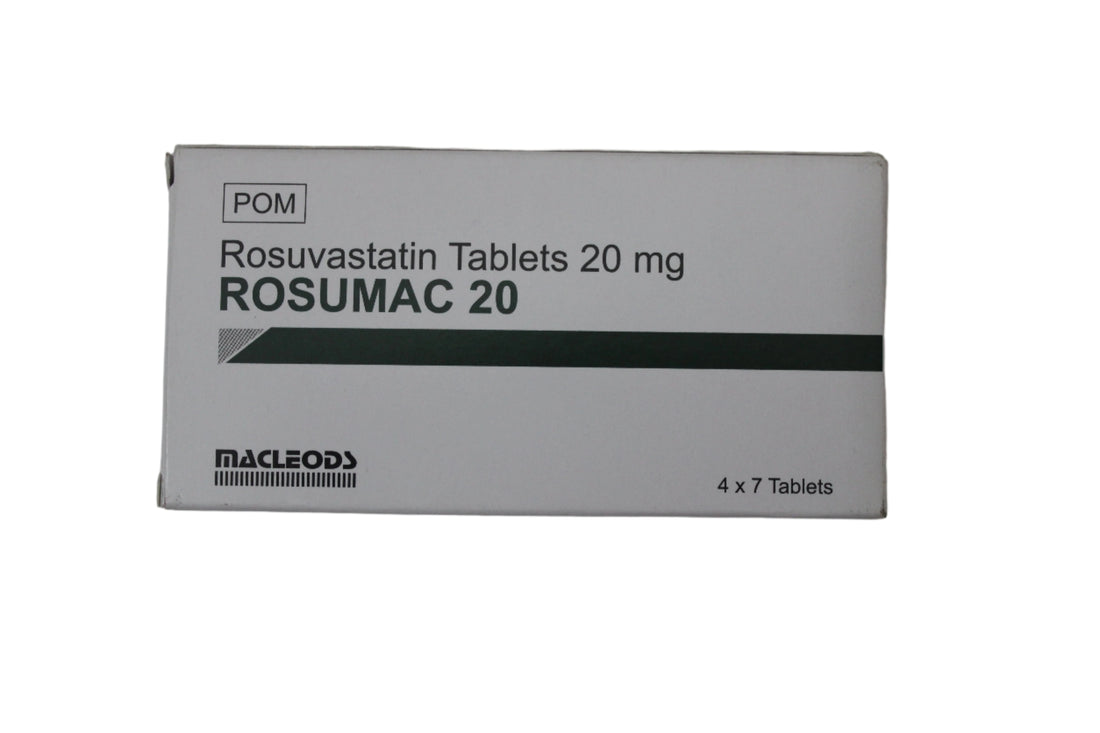 Rosuvastatin 20mg - Rosumac 28's - Hospitech and Pharma Limited