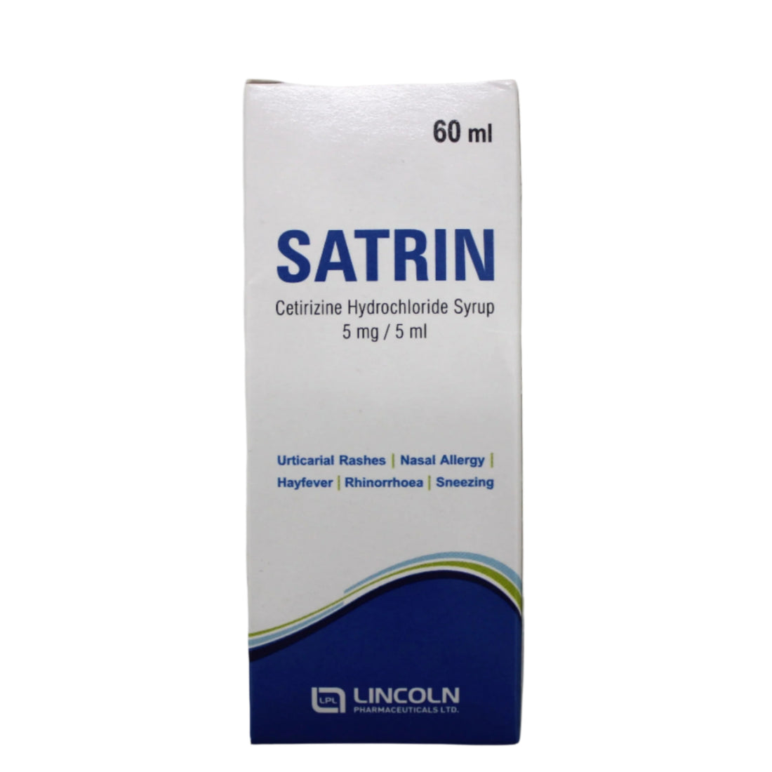 Cetrizine Syrup Satrin 30ml - Hospitech and Pharma Limited